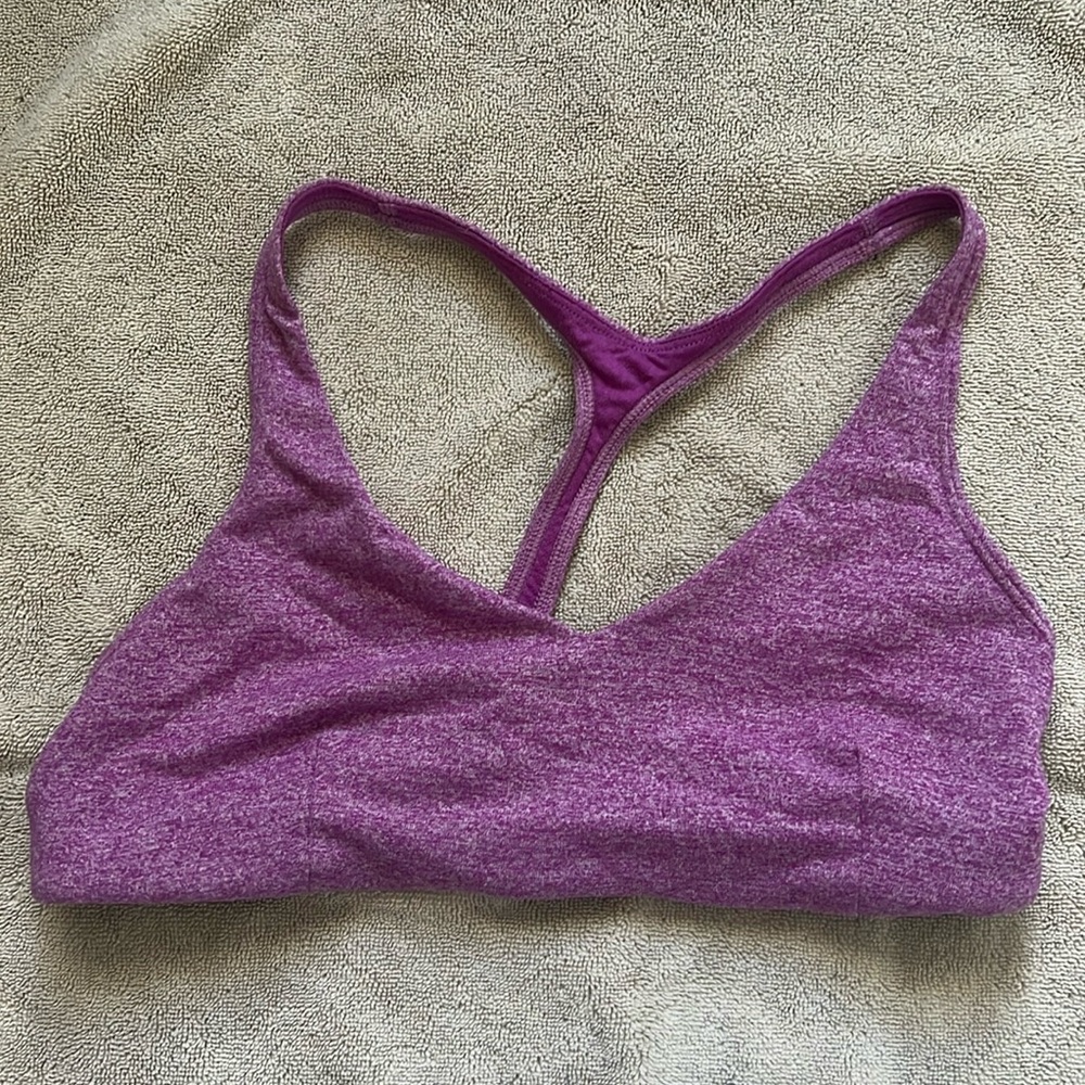 Purple pink lululemon bra